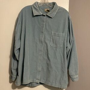L.L. Bean Women’s Sky Blue Shirt Jacket